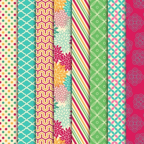 scrapbook paper storage